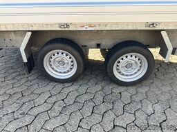 Humbaur 3-Seitenkipper HTK 3000.31 Alu, mit Laubgitteraufsatz, 3140 x 1750 x 350 mm, 3,0 to.