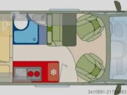 PÖSSL Roadcar 540  Motorradträger Markise TV Allwetter