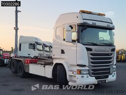 Scania G450 6X2 HIAB XR21Z59 containersystem 3-pedals ...