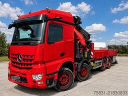 MERCEDES-BENZ AROCS 3248 8x4 Kran Palfinger 48.002+FLY-JIB 150
