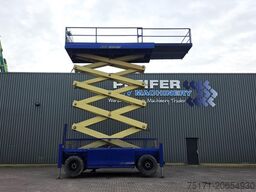 JLG 210-25 Diesel, 4x4 Drive, 23m Working Height, 1000