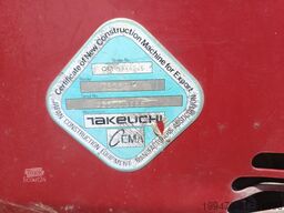 Takeuchi TB23R with 3 excavator buckets