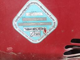 Takeuchi TB23R with 3 excavator buckets