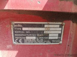 Takeuchi TB23R with 3 excavator buckets