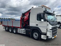 Volvo FM 500 Euro 6 HMF 50 Tonmeter laadkraan + Fly-J...