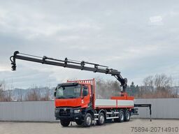 RENAULT K 430 * HIAB 211 EP - 5 HIDUO+ FUNK * 8x4
