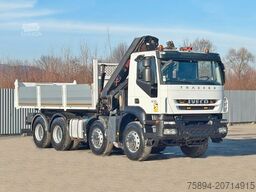 IVECO TRAKKER * HIAB 211 E - 6 HIDUO+ FUNK / 8x4 *TOP