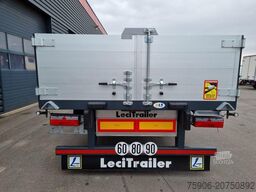 Lecitrailer PLATEAU RIDELLES ALUMINIUM