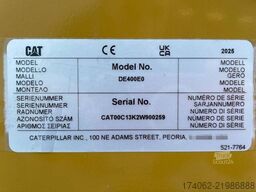 Caterpillar DE400E0 - C13 - 400kVA Generator - DPX-18023