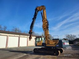 Hyundai HX330L with demolition boom, standard boom & shear
