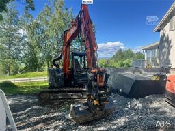Hitachi ZX85US-6 Excavator with Rototilt and 2 Buckets – 1