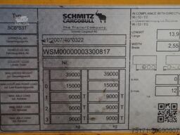 Schmitz Cargobull SCB3ST CoC Documents, TuV Loading Certificate, Dut
