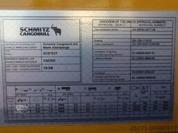 Schmitz Cargobull SCB3ST CoC Documents, TuV Loading Certificate, Dut