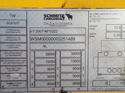 Schmitz Cargobull SCB3ST CoC Documents, TuV Loading Certificate, Dut