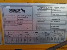 Schmitz Cargobull SCB3ST CoC Documents, TuV Loading Certificate, Dut