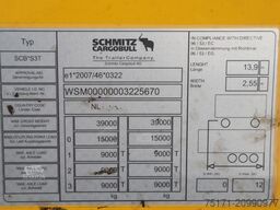 Schmitz Cargobull SCB3ST CoC Documents, TuV Loading Certificate, Dut