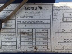 Schmitz Cargobull SCB3ST CoC Documents, TuV Loading Certificate, Dut