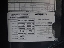 SCHMITZ CARGOBULL WYWROTKA 40 M3 / MULDA ALUMINIOWA / O? PODNOSZON