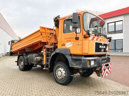 MAN 19.293 4x4 BL 19.293 4x4 BL, Winterdienstausstattung, Kran Meiller MK77RS2