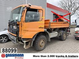 Autocarro ribaltabile Mercedes-Benz Atego 1023 A 4x4, Einzelbereifung, UNFALLSCHADEN!