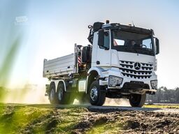 Mercedes-Benz Arocs 3348 AK 6x6 Arocs 3348 AK 6x6, Kran Fassi F255A.2.24, Retarder, MultimediaCockpit, Navi, Funk