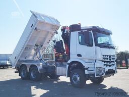 Mercedes-Benz Arocs 3348 AK 6x6 Arocs 3348 AK 6x6, Kran Fassi F255A.2.24, Retarder, MultimediaCockpit, Navi, Funk