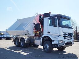 Mercedes-Benz Arocs 3348 AK 6x6 Arocs 3348 AK 6x6, Kran Fassi F255A.2.24, Retarder, MultimediaCockpit, Navi, Funk