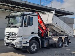 Mercedes-Benz Arocs 3348 K 6x4 Arocs 3348 K 6x4, Kran Fassi F255A.2.24, MultimediaCockpit, Navi, Funk