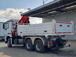Mercedes-Benz Arocs 3348 K 6x4 Arocs 3348 K 6x4, Kran Fassi F255A.2.24, MultimediaCockpit, Navi, Funk