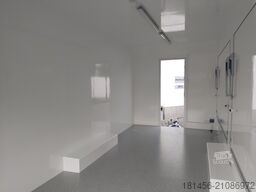 trailershop 520x230x230cm riesig retro 3 Klappen Leerwagen DIY