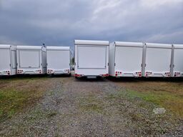 trailershop 520x230x230cm riesig retro 3 Klappen Leerwagen DIY