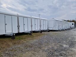 trailershop 520x230x230cm riesig retro 3 Klappen Leerwagen DIY