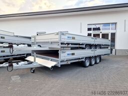 HULCO Medax 502x223x30cm 3500kg Tridem lagernd