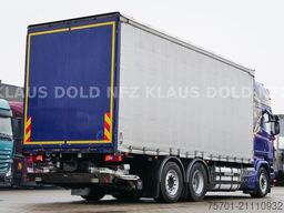 SCANIA R 450 Pritsche Plane Retarder Standklima LBW EU6