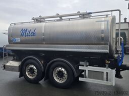  Tandemanhänger mit Edelstahltankaufbau 12.000 l