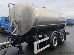 Tandemanhänger mit Edelstahltankaufbau 12.000 l