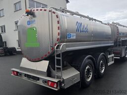  Tandemanhänger mit Edelstahltankaufbau 12.000 l