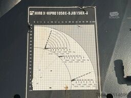 Volvo FH 540 10x4 HIAB X-Hipro 1058E-8+ JIB 150X-6