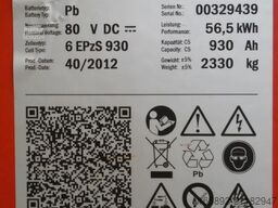 GRUMA 80 Volt 6 PzS 930 Ah