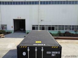 20 Fuß High Cube Seecontainer / RAL 7016 Lagercontainer / Anthrazit / one Way