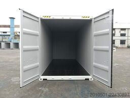 20 Fuß High Cube Seecontainer / RAL 7016 Lagercontainer / Anthrazit / one Way