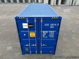 20 Fuß High Cube Seecontainer / RAL 7016 Lagercontainer / Anthrazit / one Way