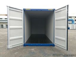 20 Fuß High Cube Seecontainer / RAL 7016 Lagercontainer / Anthrazit / one Way