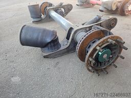 SAF B19-19K / SBK1937-11S/TRAILER AXLE /SINGLE TIRE...