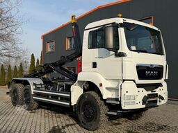 MAN 26.440 6x6 Abrollkipper Hiab Multilift