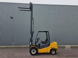 Jungheinrich DFG435 Diesel, 3.5t Capacity, Triplex 4550mm, Free