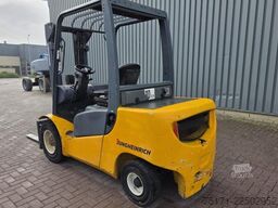 Jungheinrich DFG435 Diesel, 3.5t Capacity, Triplex 4550mm, Free