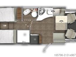 Eura Mobil Contura 766 EF AHK*hydr. Hubst.*TV*Klima*Sol.