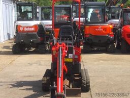 Bobcat E 10 * 2x Löffel * * Verstellfahrwerk *