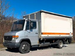 Beverage van MERCEDES-BENZ 818 D VARIO - Pritsche, Getränkeaufbau, LBW, AHK